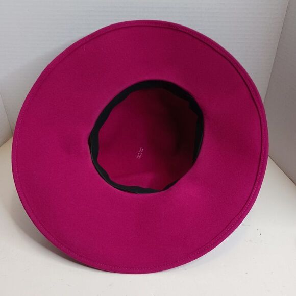 Vintage Women's Pink 100% Wool Hat - Picture 3 of 13